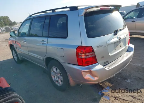 2003 Toyota Highlander V6 from USA, damaged, VIN JTEGF21A230117191